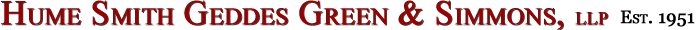 Hume Smith Geddes Green & Simmons, LLP Hume Smith Geddes Green & Simmons, LLP